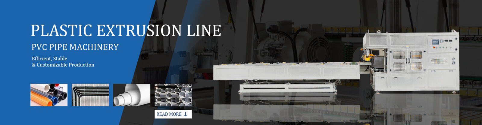 PE পাইপ এক্সট্রুশন লাইন