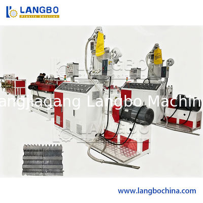 গুণ  High Speed Plastic Corrugated Pipe Machine / Corrugated Tube Extruder Making Machine কারখানা