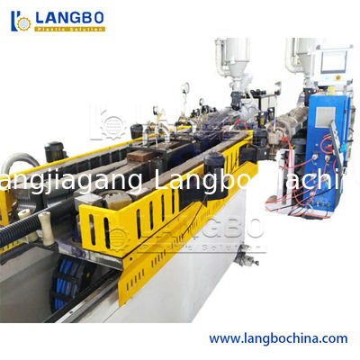 গুণ  Plastic PVC, PE, HDPE, PPR Pipe Extrusion Machine Profile Extrusion Machine Dwc Pipe Line Corrugated Pipe Production Machine কারখানা