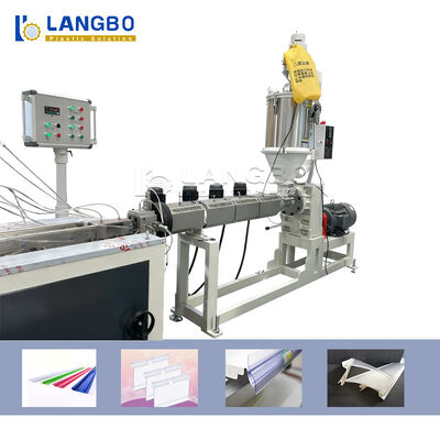 গুণ  PVC Price Tag Holder Extrusion Line | Customizable Sizes High Volume কারখানা