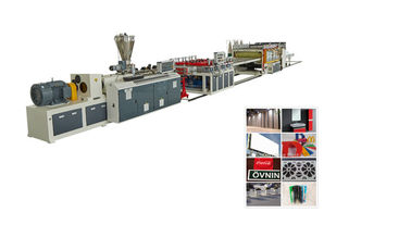 গুণ  Full Automatic WPC Pvc Foam Board Production Line Advertising Board Extrusion কারখানা