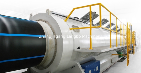 Hdpe PE পাইপ এক্সট্রুশন উত্পাদন লাইন DN630mm টাচ স্ক্রীন