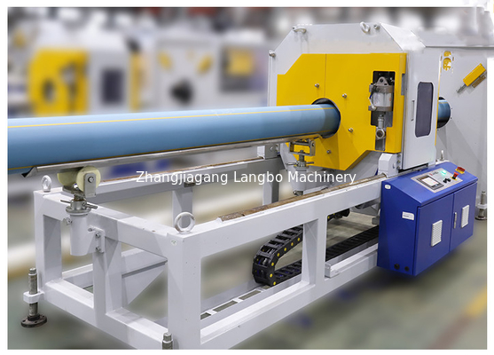 একক স্ক্রু এক্সট্রুডার 1200mm PE এইচডিপিই প্লাস্টিক পাইপ এক আউটপুট প্লাস্টিক মেশিন