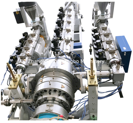 একক স্ক্রু এক্সট্রুডার 1200mm PE এইচডিপিই প্লাস্টিক পাইপ এক আউটপুট প্লাস্টিক মেশিন