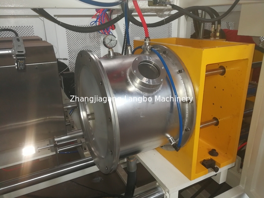 অটোমেটিক কন্ট্রোল 90-250mm পিভিসি ওয়াটার পাইপ সকেটিং মেশিন বেলিং মেশিন