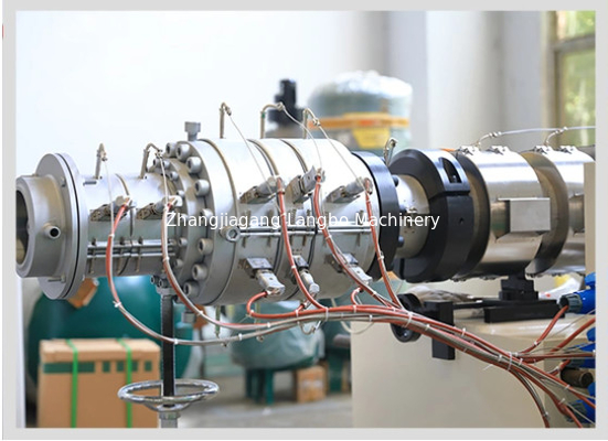 CE ISO 200 - 400mm PVC পাইপ এক্সট্রুশন লাইন উচ্চ গতি এবং উচ্চ আউটপুট 80/156