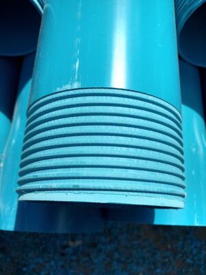 উচ্চ দক্ষতা পিভিসি পাইপ উৎপাদন লাইন প্লাস্টিক এক্সট্রুশন মেশিন