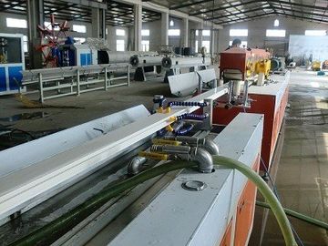 70kw UPVC উইন্ডো উত্পাদন যন্ত্রপাতি, সিই পিভিসি শীট উৎপাদন মেশিন