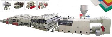 WPC / পিভিসি ফেনা বোর্ড মেকিং মেশিন 380V ইনপুট ভোল্টেজ ISO অনুমোদন