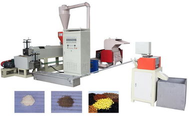 পেশাগত প্লাস্টিক Pelletizing মেশিন DIE মুখ কাটিং 45KW প্রধান মোটর শক্তি