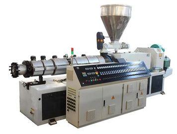 SJSZ51 কনিকাল টুইন স্ক্রু Extruder মেশিন সিমেন্স শ্নাইডার উচ্চ Plasitify