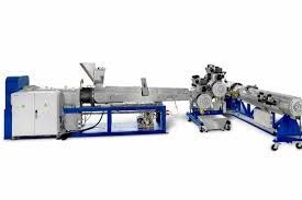 শঙ্কু ডাবল স্ক্রু extruder মেশিন উচ্চ ক্ষমতা উপাদান দীর্ঘ জীবন স্প্যান