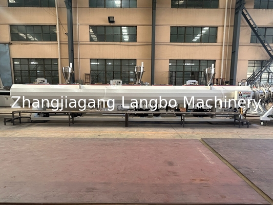 Full Automatic 16-90mm Water Supply Tube Plastic Pipe Extruder Line Plastic HDPE Hose Pipe Making Machine