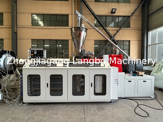 SIEMENS / SCHNIDER Contactor প্লাস্টিক পাইপ মেশিন পিভিসি পাইপ সকেটিং মেশিন পাইপ এক্সট্রুশন লাইন ওয়াটার পাইপ তৈরির মেশিন