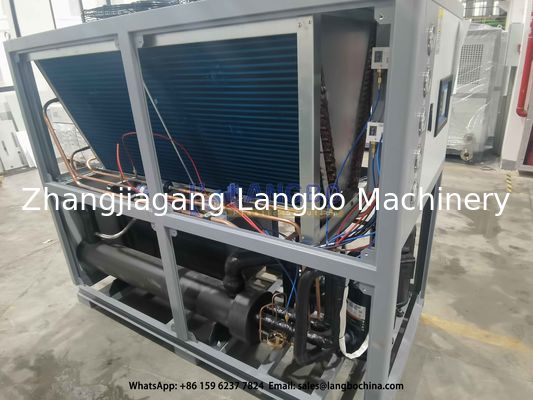 দক্ষ এইচডিপিই পাইপ এক্সট্রুশন লাইন সজ্জিত সেরা মানের বায়ু শীতল চিলার মেশিন R4047C / R22 রেফ্রিজারেন্ট