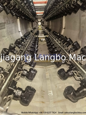 50-200 মিমি পিভিসি-ইউ পাইপ এক্সট্রুশন লাইন 80/156 55kw ইন্টিগ্রেটেড গিয়ারবক্স এবং সিমেন্স মোটর সহ
