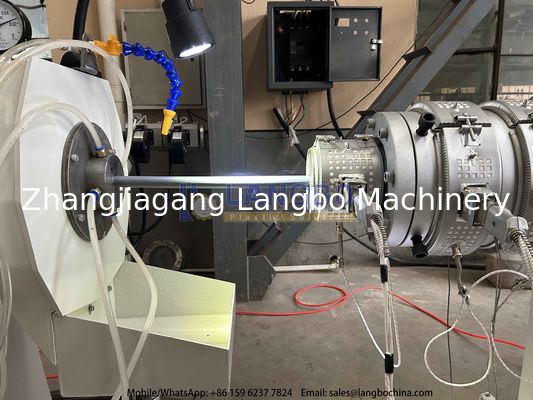 সম্পূর্ণ স্বয়ংক্রিয় পিভিসি পাইপ তৈরির মেশিন জল সরবরাহ ড্রেনাইজেশন রাসায়নিক শিল্প খনির নল