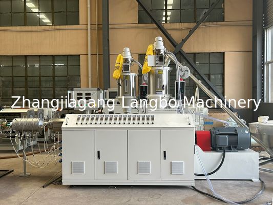 পিপিআর থ্রি লেয়ার পাইপ মেকিং মেশিন এক্সট্রুশন প্রোডাকশন লাইন