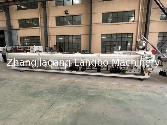 PE তিন স্তর 32mm 40mm 63mm প্লাস্টিক পাইপ একক স্ক্রু এক্সট্রুডার সরঞ্জাম লাইন