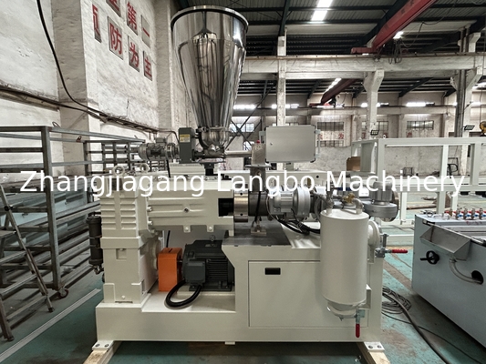 150-250mm প্রস্থ পিভিসি সিলিং প্যানেল প্রোফাইল সরঞ্জাম উত্পাদন লাইন