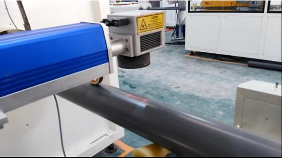 পাইপ ফিটিংগুলিতে কাস্টমাইজযোগ্য মুদ্রণের জন্য ইউভি -50 ডাব্লু লেজার প্রিন্টার সিমেন্স মোটর