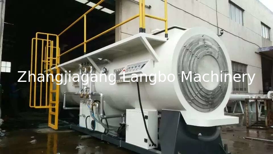 630mm প্লাস্টিক এক্সট্রুডার মেশিন ডাবল স্ক্রু জন্য পিভিসি পাইপ