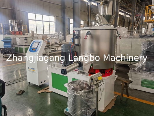 SRL-Z300/600L 500/1000L 800/2000L পিভিসি WPC প্লাস্টিক পাউডার গরম এবং ঠান্ডা মিশুক ইউনিট কাঁচামাল মিশুক মেশিন ABB ফ্রিকোয়েন্সি ইনভার্টার