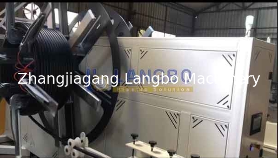 প্লাস্টিক এক্সট্রুডার লাইন জন্য বড় ব্যাসাকার পাইপ Rewinding মেশিন পিই Coiler