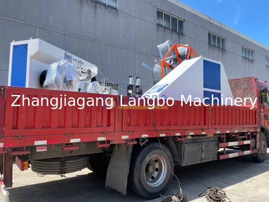 কাস্টম 50-110mm বড় ব্যাসার্ধ প্লাস্টিক PE পাইপ স্বয়ংক্রিয় অর্ধ স্বয়ংক্রিয় Coiler