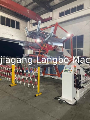 এইচডিপিই পাইপ প্রক্রিয়াকরণের জন্য সম্পূর্ণ স্বয়ংক্রিয় পিই প্লাস্টিক পাইপ উইন্ডার মেশিন