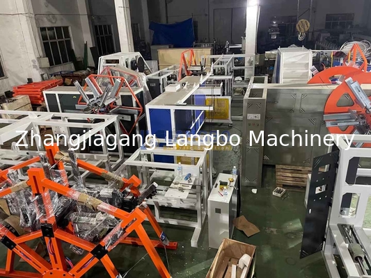 প্লাস্টিক এক্সট্রুডার লাইন জন্য বড় ব্যাসাকার পাইপ Rewinding মেশিন পিই Coiler