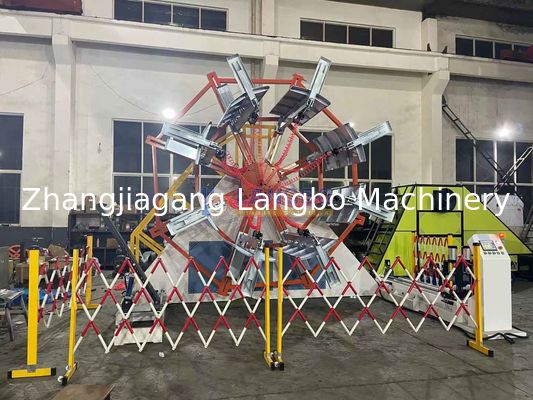 পাইপ প্রক্রিয়াকরণের জন্য এইচডিপিই পাইপ রোলার মেশিন 1600-3200 মিমি রোলিং রেঞ্জ