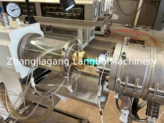 স্বয়ংক্রিয় প্লাস্টিক পিপিআর টিউব পাইপ এক্সট্রুশন একক স্ক্রু এক্সট্রুডার তৈরির মেশিন উৎপাদন লাইন