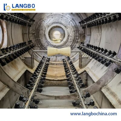 পিএলসি নিয়ন্ত্রণ পিভিসি পাইপ উত্পাদন লাইন উচ্চ আউটপুট এবং উত্পাদনশীলতা