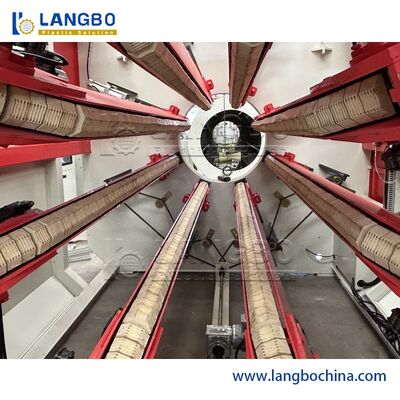 পিএলসি নিয়ন্ত্রণ পিভিসি পাইপ উত্পাদন লাইন উচ্চ আউটপুট এবং উত্পাদনশীলতা