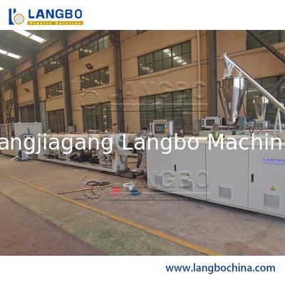 পিভিসি টিউব মেকিং মেশিন, পিভিসি পাইপ এক্সট্রুডার, শঙ্কুযুক্ত টুইন স্ক্রু এক্সট্রুডার