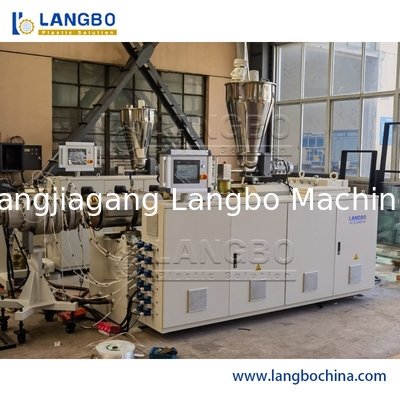 পিভিসি টিউব মেকিং মেশিন, পিভিসি পাইপ এক্সট্রুডার, শঙ্কুযুক্ত টুইন স্ক্রু এক্সট্রুডার