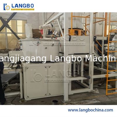 উচ্চ গতি সম্পন্ন গরম/ঠান্ডা প্লাস্টিক টার্বো মিক্সার - WPC PVC পাউডার রেজিন - PVC পাইপ, প্রোফাইল, প্যানেল, ট্রাঙ্কিং, শীট