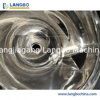 উচ্চ গতি সম্পন্ন গরম/ঠান্ডা প্লাস্টিক টার্বো মিক্সার - WPC PVC পাউডার রেজিন - PVC পাইপ, প্রোফাইল, প্যানেল, ট্রাঙ্কিং, শীট