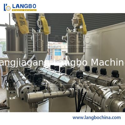 16 থেকে 1600 মিমি হাই স্পিড প্লাস্টিক এইচডিপিই পিপিআর জল সরবরাহ ড্রেনাইজেশন সেচ পাইপ গ্যাস পায়ের পাতার মোজাবিশেষ বৈদ্যুতিক কন্ডাক্ট নল তৈরীর মেশিন এক্সট্রুশন লাইন