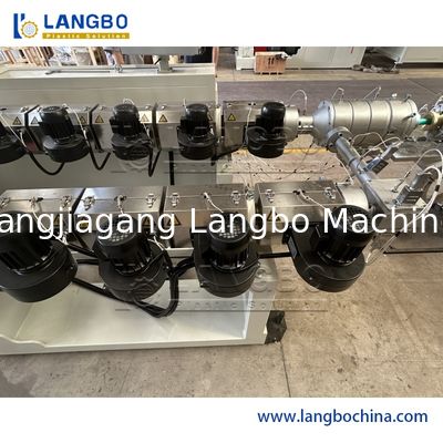 উচ্চ আউটপুট উন্নত পিপিআর প্লাস্টিক এক্সট্রুশন প্রোডাকশন লাইন একক স্ক্রু এক্সট্রুডার পাইপ তৈরির মেশিন