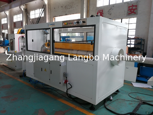 উচ্চ ক্ষমতা 380V 50HZ 3P পিভিসি পাইপ এক্সট্রুশন লাইন প্লাস্টিক পাইপ এক্সট্রুডিং মেশিন