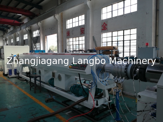 উচ্চ ক্ষমতা 380V 50HZ 3P পিভিসি পাইপ এক্সট্রুশন লাইন প্লাস্টিক পাইপ এক্সট্রুডিং মেশিন