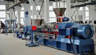 LDPE Hdpe ডাবল স্ক্রু এক্সট্রুডার মেশিন, পিভিসি PE ঢেউতোলা পাইপ মেকিং মেশিন