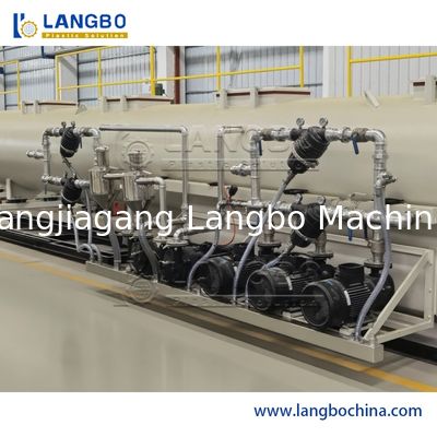 শিল্প বিষয়ক দুইটি স্ক্রু বিশিষ্ট পিভিসি/ইউপিভিসি/সিপিভিসি পাইপ এক্সট্রুশন লাইন - জল, নিষ্কাশন ও বৈদ্যুতিক নালী উৎপাদন