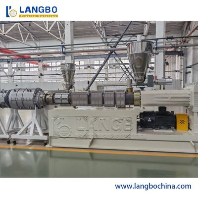 স্বয়ংক্রিয় পিভিসি টুইন স্ক্রু এক্সট্রুডার