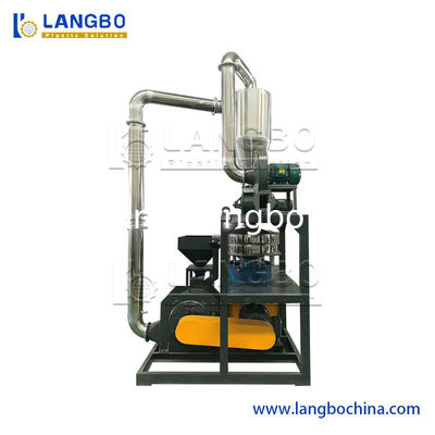 প্লাস্টিকের বর্জ্য পিই পিপি ইভিএ পেল্ট পিভিসি ফ্লেক্স ফ্লিশিং পুলভারাইজার মেশিন