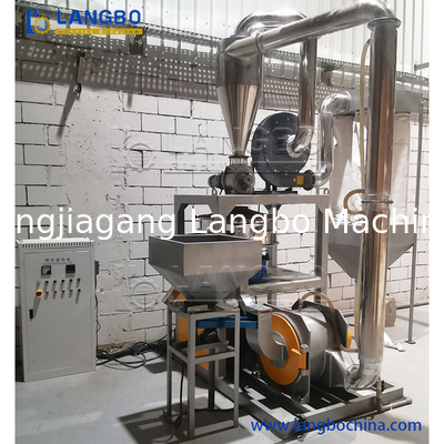 পিভিসি পাইপ পুনর্ব্যবহারযোগ্য দ্বারা Shredder এবং Pulverizer মিলিং মেশিন