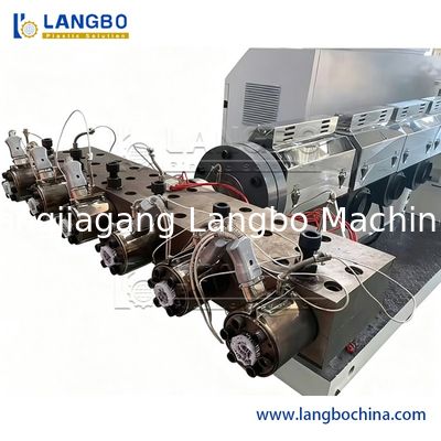 প্লাস্টিক Mbbr Biochip Biofilm ক্যারিয়ার এক্সট্রুশন মেশিন তৈরীর লাইন সরঞ্জাম