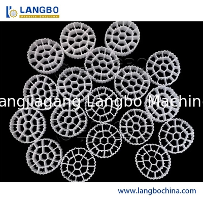 HDPE এমবিবিআর জৈবিক ক্যারিয়ার ফিল্টার মিডিয়া টিউব এক্সট্রুডার তৈরির মেশিন